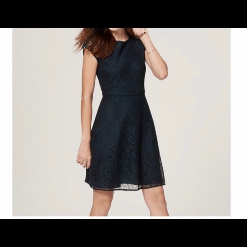 Loft Tall Lace Dress, size 4 Tall